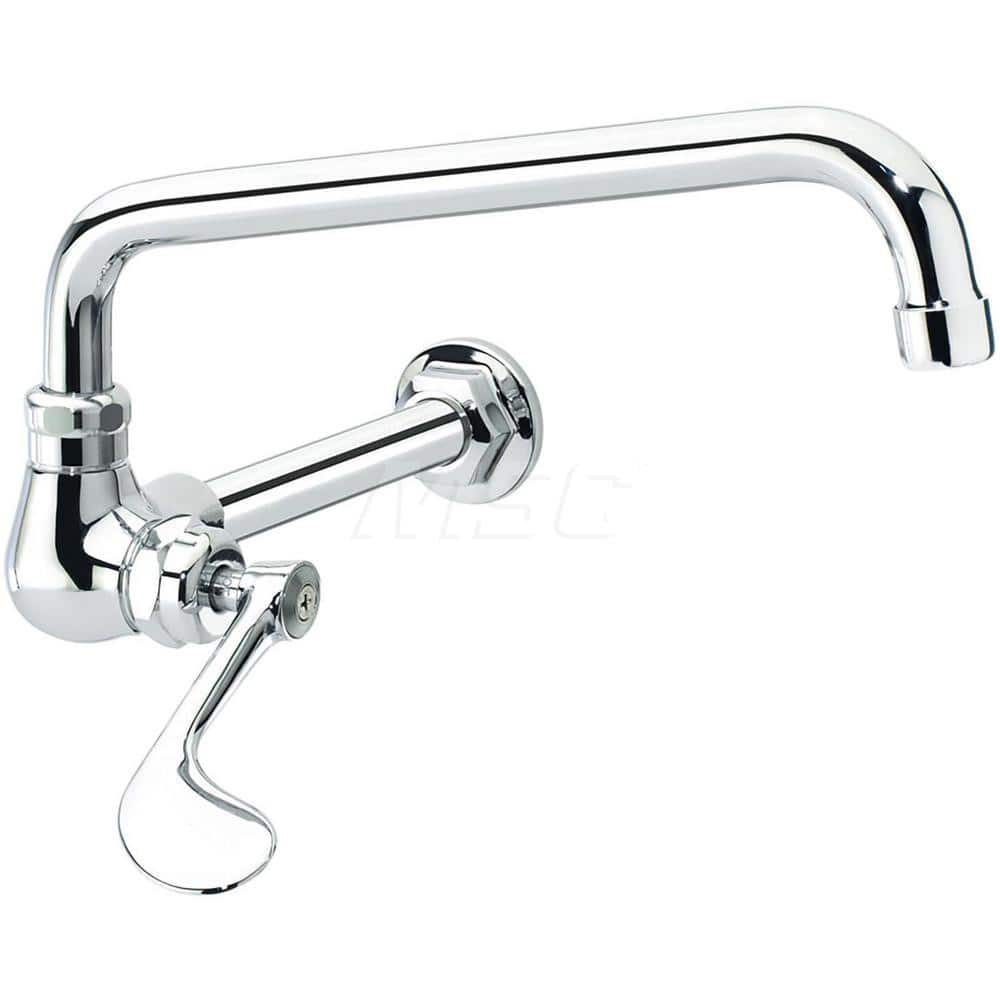 Industrial & Laundry Faucets; Type: Base Mount Faucet; Style: Base Mounted; Design: Base Mounted; Handle Type: No Handle; Spout Type: Swing Spout/Nozzle; Mounting Centers: Single Hole; Spout Size: 10; Type: Base Mount Faucet; Style: Base Mounted; Type: Ba