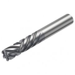 2P460-1270-NA 1630 12.7mm 6 FL Straight Center Cut w/Cylindrical Shank - Benchmark Tooling