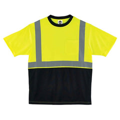 8289BK 3 XL Lim/Black Front T-Shirt Type R Class 2 - Benchmark Tooling