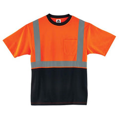 8289BK XL Org/Black Front T-Shirt Type R Class 2 - Benchmark Tooling