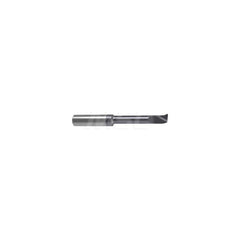 Internal Boring Bar: 0.2756″ Min Bore, 1.8504″ Max Depth, Right Hand Cut, Carbide 2.8346″ OAL, 0.0079″ Corner Radius