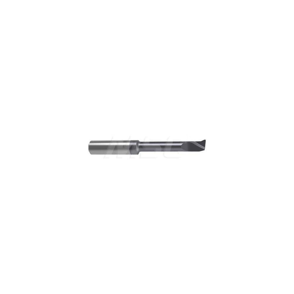 Internal Boring Bar: 0.2756″ Min Bore, 2.0472″ Max Depth, Right Hand Cut, Carbide 3.0315″ OAL, 0.0079″ Corner Radius