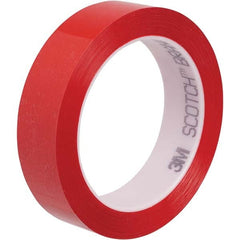 3M - 72 Yd x 1/2" Red Polyester Film Tape - Benchmark Tooling