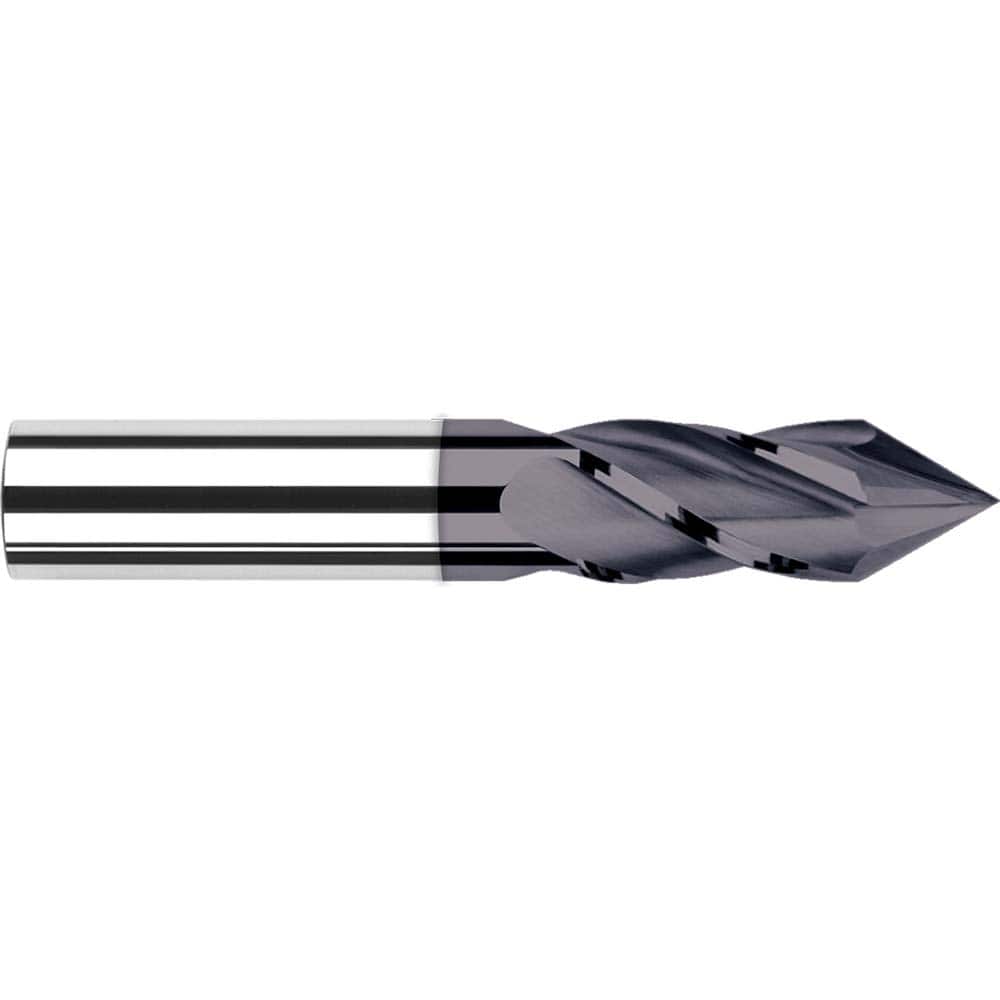 Harvey Tool - Drill Mills; Material: Solid Carbide ; Mill Diameter (mm): 3.00 ; Mill Diameter (Decimal Inch): 0.1181 ; Shank Diameter (Inch): 1/8 ; Shank Diameter (Decimal Inch): 0.1250 ; Length of Cut (Inch): 3/8 - Exact Industrial Supply