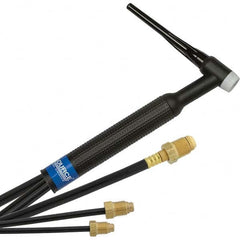 PRO-SOURCE - 350 Amp 12-1/2' Rubber Outfit 18F Water Cooled TIG Welding Torch Kit - Benchmark Tooling