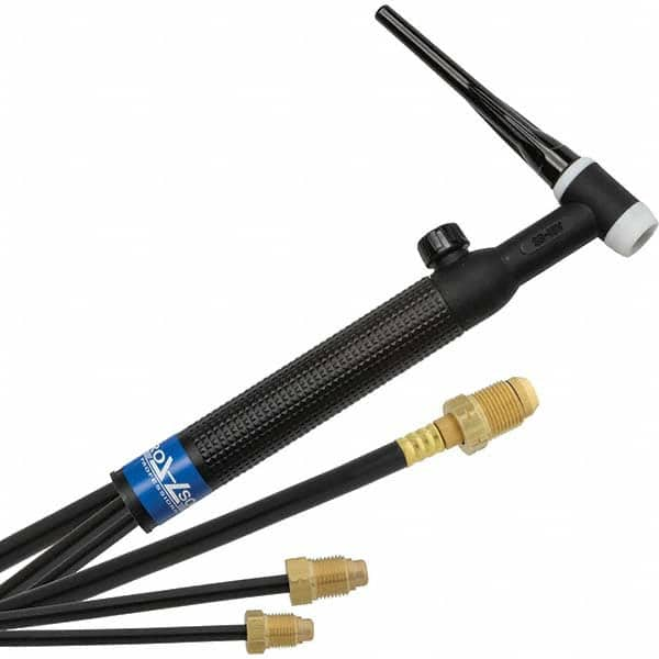 PRO-SOURCE - 350 Amp 25' Rubber Outfit 18V Water Cooled TIG Welding Torch Kit - Benchmark Tooling