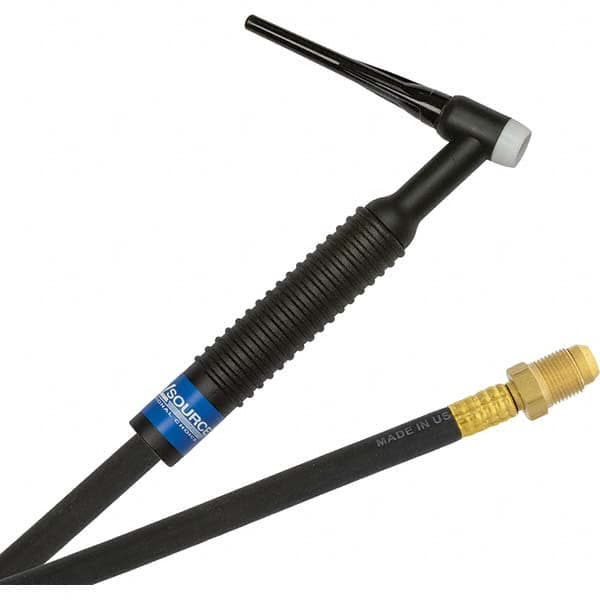 PRO-SOURCE - 200 Amp 25' Rubber Outfit 26 Air Cooled TIG Welding Torch Kit - Benchmark Tooling