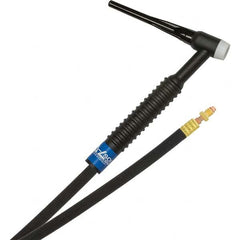 PRO-SOURCE - 150 Amp 12-1/2' Rubber Outfit 17 Air Cooled TIG Welding Torch Kit - Benchmark Tooling