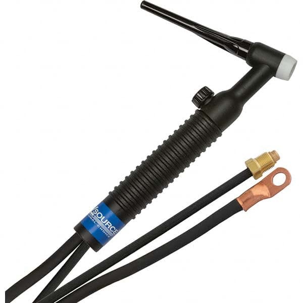 PRO-SOURCE - 200 Amp 25' Rubber Outfit 26V Air Cooled TIG Welding Torch Kit - Benchmark Tooling