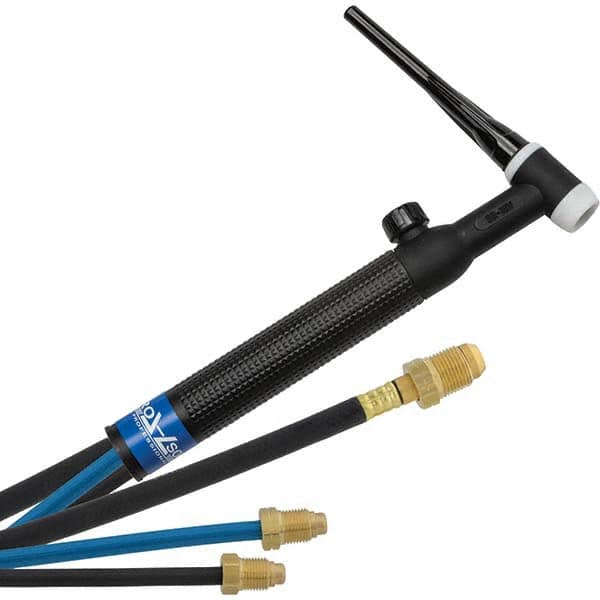 PRO-SOURCE - 350 Amp 25' Rubber Outfit 18V Water Cooled TIG Welding Torch Kit - Benchmark Tooling