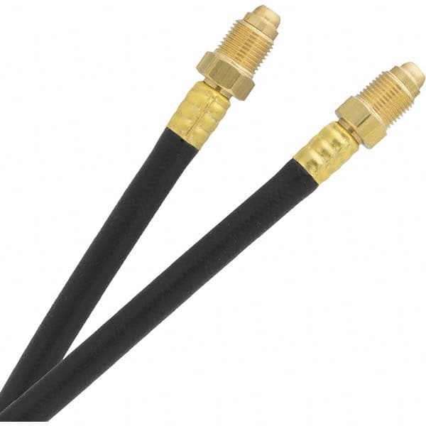 PRO-SOURCE - TIG Torch Parts & Accessories Type: Gas Hose Length (Feet): 12-1/2 - Benchmark Tooling