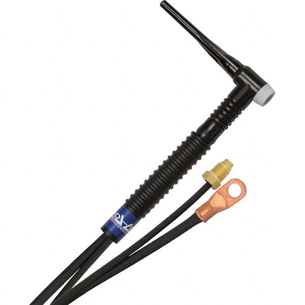 PRO-SOURCE - 150 Amp 25' Rubber Outfit 17FMT Air Cooled TIG Welding Torch Kit - Benchmark Tooling