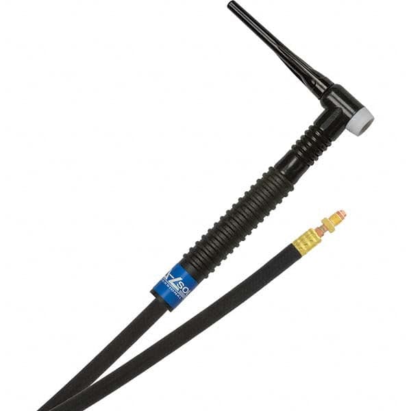 PRO-SOURCE - 150 Amp 25' Rubber Outfit 17FMT Air Cooled TIG Welding Torch Kit - Benchmark Tooling