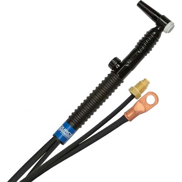 PRO-SOURCE - 125 Amp 25' Rubber Outfit 9FVMT Air Cooled TIG Welding Torch Kit - Benchmark Tooling