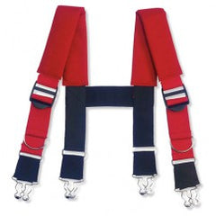 GB5092 L Red Suspenders-Quick Adj - Benchmark Tooling