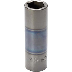 SK - Impact Sockets Drive Size (Inch): 1/2 Size (mm): 18.0 - Benchmark Tooling