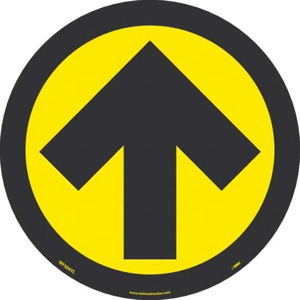 NMC - "Blank" Adhesive-Backed Floor Sign - Benchmark Tooling