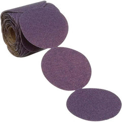 3M - Adhesive-Backed/PSA Discs Disc Diameter (Inch): 3-1/2 Abrasive Material: Ceramic - Benchmark Tooling