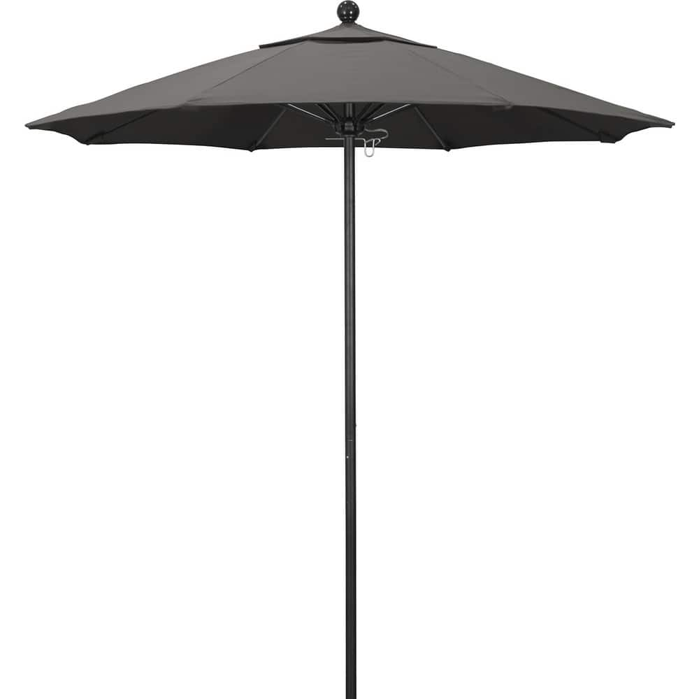 Patio Umbrellas; Diameter (Feet): 7.5; Height (Feet): 8.000; Fabric Color: Taupe; Base Included: No; Canopy Fabric: Pacifica; Fade Resistant: Yes; Additional Information: Push Lift; Frame Material: Aluminum