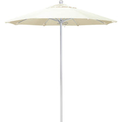 Patio Umbrellas; Diameter (Feet): 7.5; Height (Feet): 8.000; Fabric Color: Canvas; Base Included: No; Canopy Fabric: Pacifica; Fade Resistant: Yes; Additional Information: Push Lift; Frame Material: Aluminum