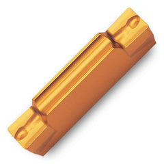 Grooving Insert: TDTT TT9080, Solid Carbide TiAlN & TiN Finish, Neutral, 0.236″ Cutting Width, Series TDT-.00E