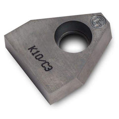 Grooving Insert: TGUX P40, Solid Carbide Uncoated, Neutral, 0.992″ Cutting Width, Series TGUX