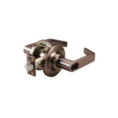 Lever Locksets; Type: Classroom; Key Type: Keyed Different; Strike Type: ANSI 4-7/8; Finish/Coating: Oil Rubbed Bronze; Material: Steel; Material: Steel; Door Thickness: 1-3/4″ ™2-1/4″ ™; Backset: 2.75; Lockset Grade: Grade 1; Cylinder Type: SFIC Less Cor