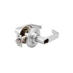 Lever Locksets; Type: Storeroom; Key Type: Keyed Different; Strike Type: ANSI 4-7/8; Finish/Coating: Satin Chrome; Material: Steel; Material: Steel; Door Thickness: 1-3/4″ ™2-1/4″ ™; Backset: 2.75; Lockset Grade: Grade 1; Cylinder Type: SFIC Less Core; Mi