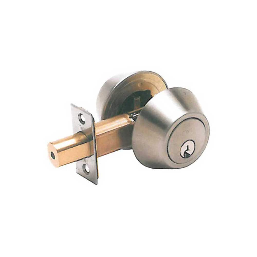 Deadbolts; Type: Double Cylinder; Key Type: Keyed Alike; Lock Type: Double Cylinder; Mount Type: Through Hole; Finish/Coating: Oil Rubbed Bronze; Material: Steel; Minimum Door Thickness: 1.375 in; Maximum Door Thickness: 1.75 in; Lockset Grade: Grade 2; M