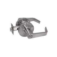 Lever Locksets; Type: Entry; Key Type: Keyed Different; Strike Type: ASA Strike; Finish/Coating: Satin Chrome; Material: Steel; Material: Steel; Door Thickness: 1-3/8-2; Backset: 2.375; Lockset Grade: Grade 2; Cylinder Type: Conventional; Minimum Order Qu