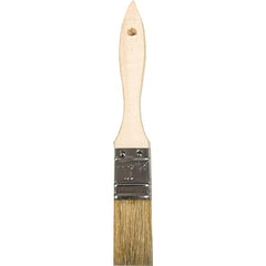 Paint Brush: Natural Bristle, Natural Bristle 4-1/4″ , Wood Handle, for Oil