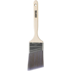 Paint Brush: Polyester, Synthetic Bristle 7-1/2″ Sash, Wood Handle, for Latex Flat & Water