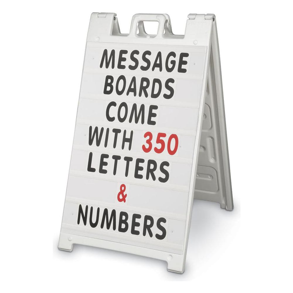 Letter Boards; Type: Open Face; Width (Inch): 24; Material: Felt; Color: Black; Material: Felt