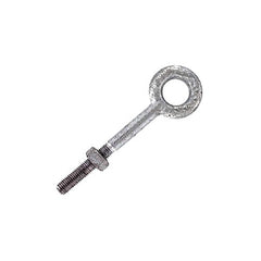 Fixed Lifting Eye Bolt: Without Shoulder, 600 lb Capacity, 3/8 ™ Thread, Grade 316 Stainless Steel Partially Threaded, 5″ Shank, 3″ Thread Length