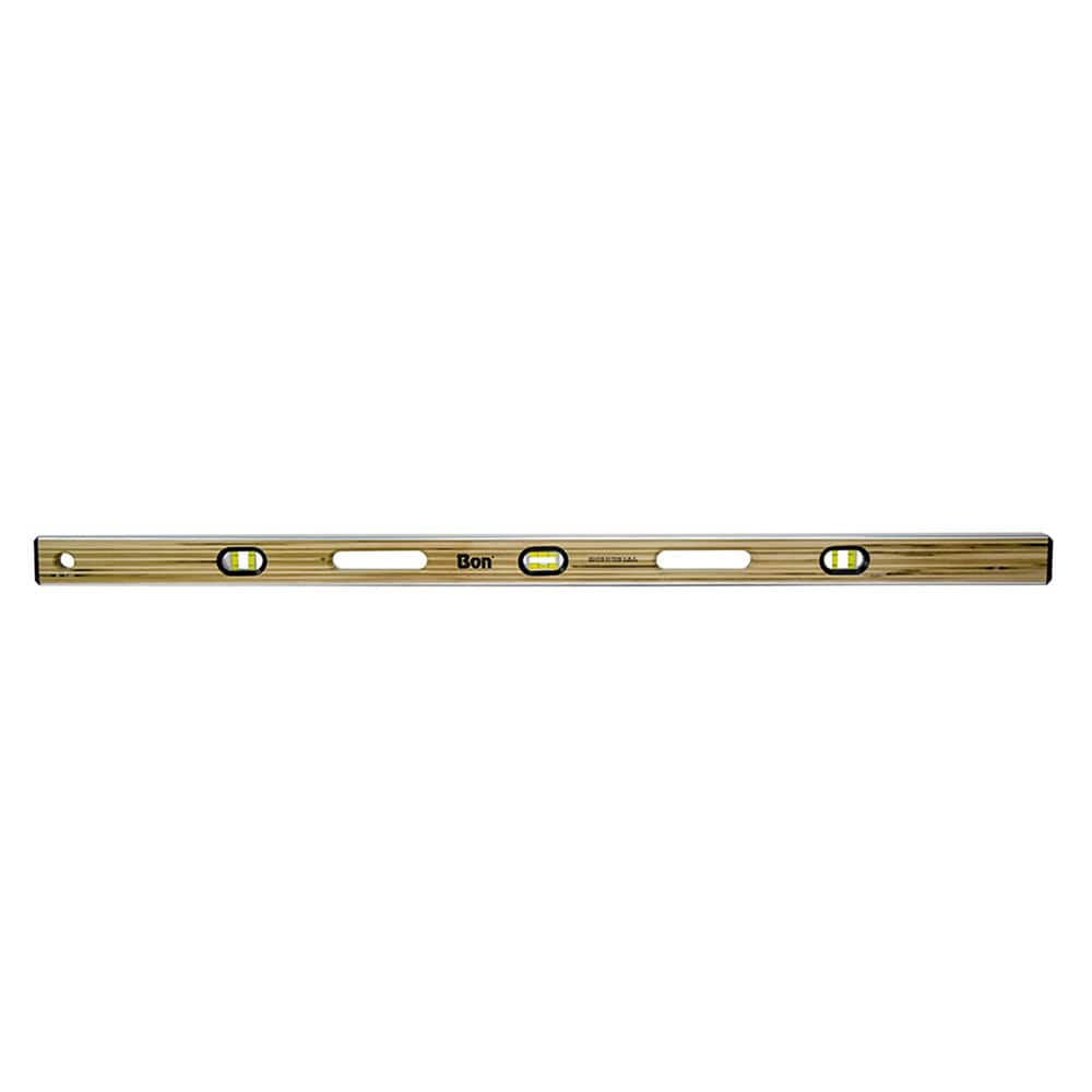 Box Beam, I-Beam & Torpedo Levels; Level Type: I-Beam; Vial Style: Bubble; Length (Inch): 47.9000; Magnetic: No; Body Material: Aluminum; Vial Types: Clear