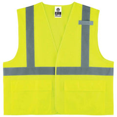 8220HL L/ XL Lime Standard Mesh Vest Type R Class 2 - Benchmark Tooling
