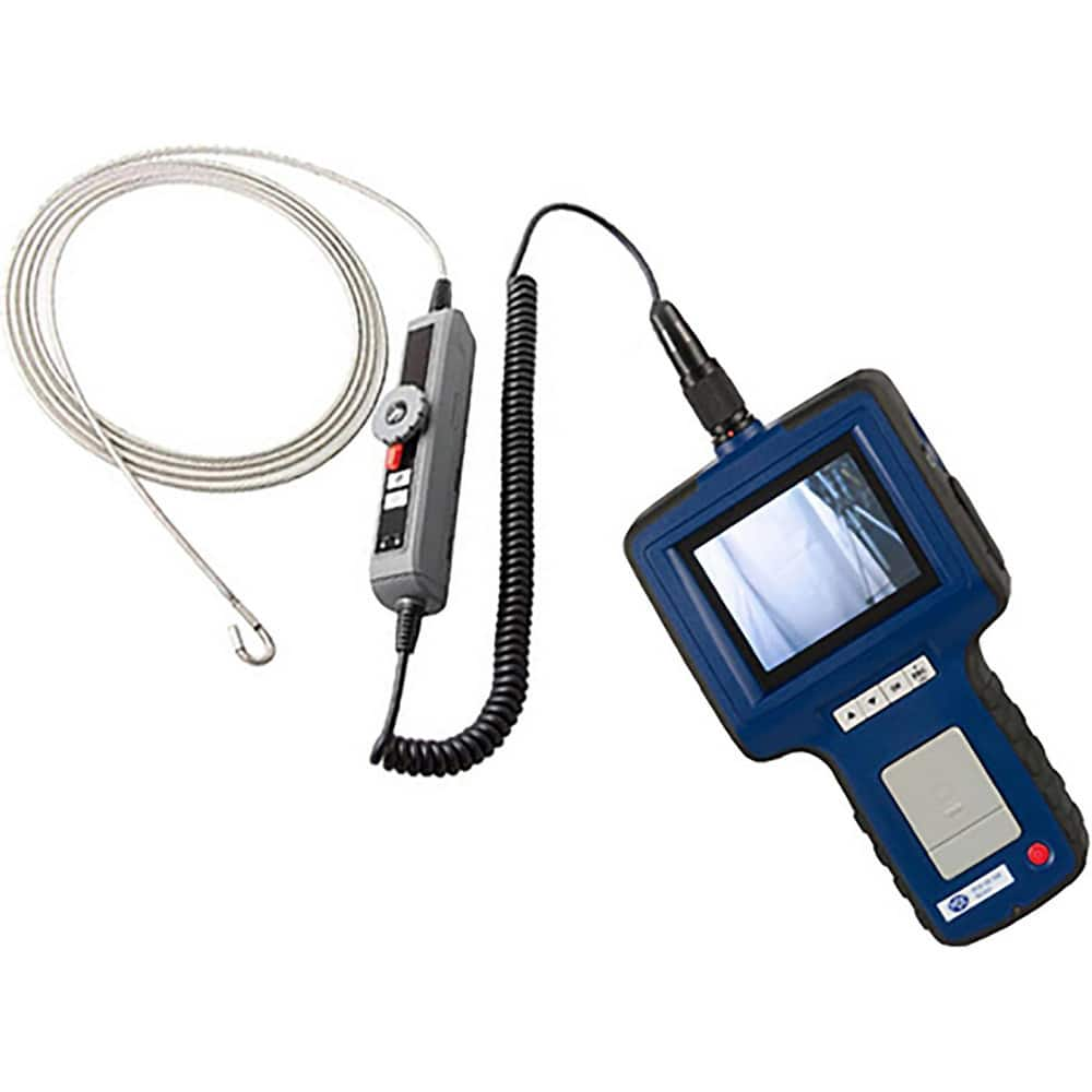 Inspection Cameras & Video Borescopes; Type: Data Logging Video Borescope; Compact Video Borescope; Video Inspection System; Probe Length (Inch): 3.00; Probe Diameter (Inch): 4.5 mm; Magnification: 0x; Field Of View: 67.000; Wireless Connection: No; Shaft