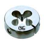 4-36 x 13/16" OD High Speed Steel Round Adjustable Die - Benchmark Tooling