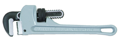 6" Pipe Capacity - 48" OAL - Aluminum Pipe Wrench - Benchmark Tooling