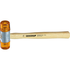 Non-Marring Hammer: 0.52 lb, Cellulose Acetate Head 270″ OAL, Ash Handle, Interchangeable