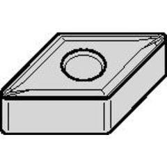 DNMG 432 Double-sided|G TN15U, 1/32″ Corner Radius, 3/16″ Thick, 1/2″ Inscribed Circle, Uncoated, Turning Indexable Insert - Benchmark Tooling