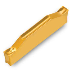 Cut-Off Inserts; Insert Style: TDV; Insert Size Code: 4; Insert Material: Solid Carbide; Manufacturer Grade: TT9080; Insert Holding Method: Clamp; Lead Angle Direction: Neutral; Insert Hand: Neutral; Lead Angle: 0.000; Relief Angle: 7.000; Multi-use Tool: