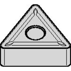 TNMG 432 Double-sided|G TN30P, 1/32″ Corner Radius, 3/16″ Thick, 1/2″ Inscribed Circle, TiN, Turning Indexable Insert - Benchmark Tooling