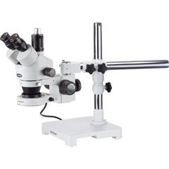 Microscopes; Microscope Type: Stereo; Eyepiece Type: Trinocular; Image Direction: Upright; Eyepiece Magnification: 10x; Maximum Magnification: 3.5x