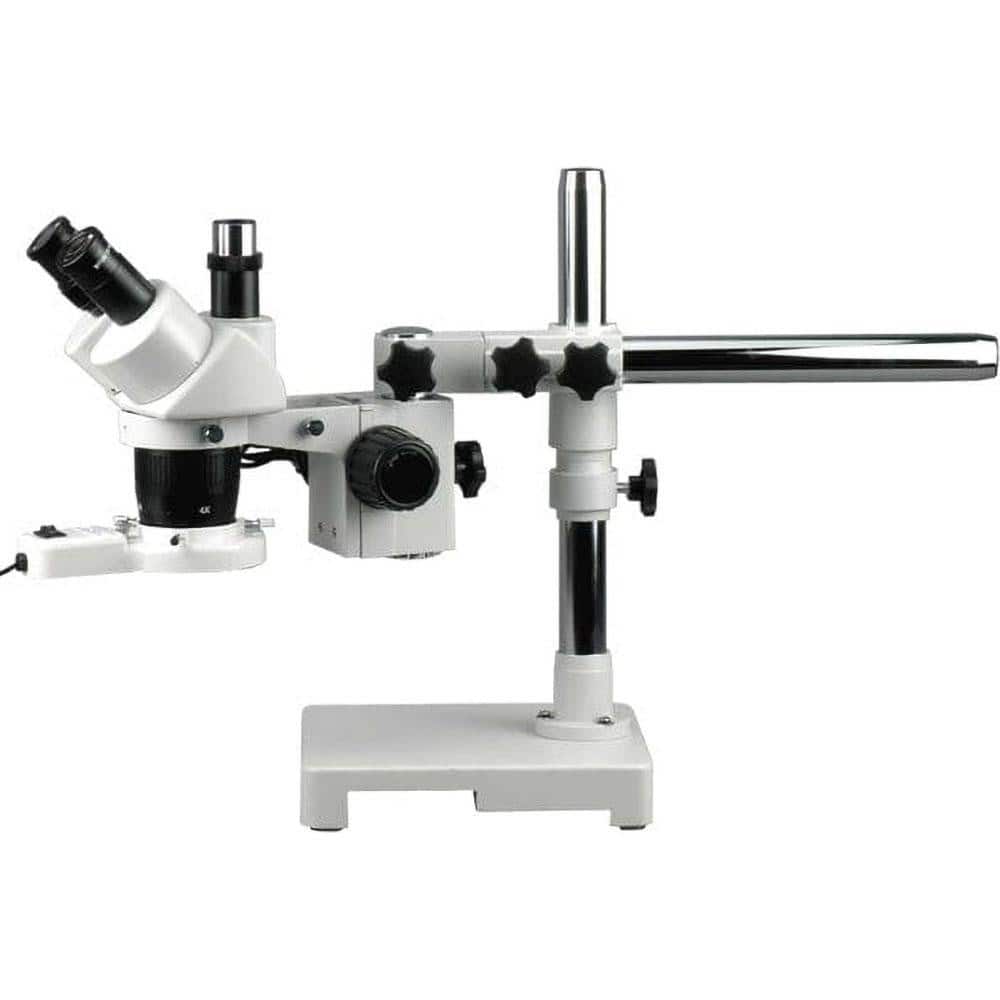 Microscopes; Microscope Type: Stereo; Eyepiece Type: Trinocular; Image Direction: Upright; Eyepiece Magnification: 10x; Maximum Magnification: 10x