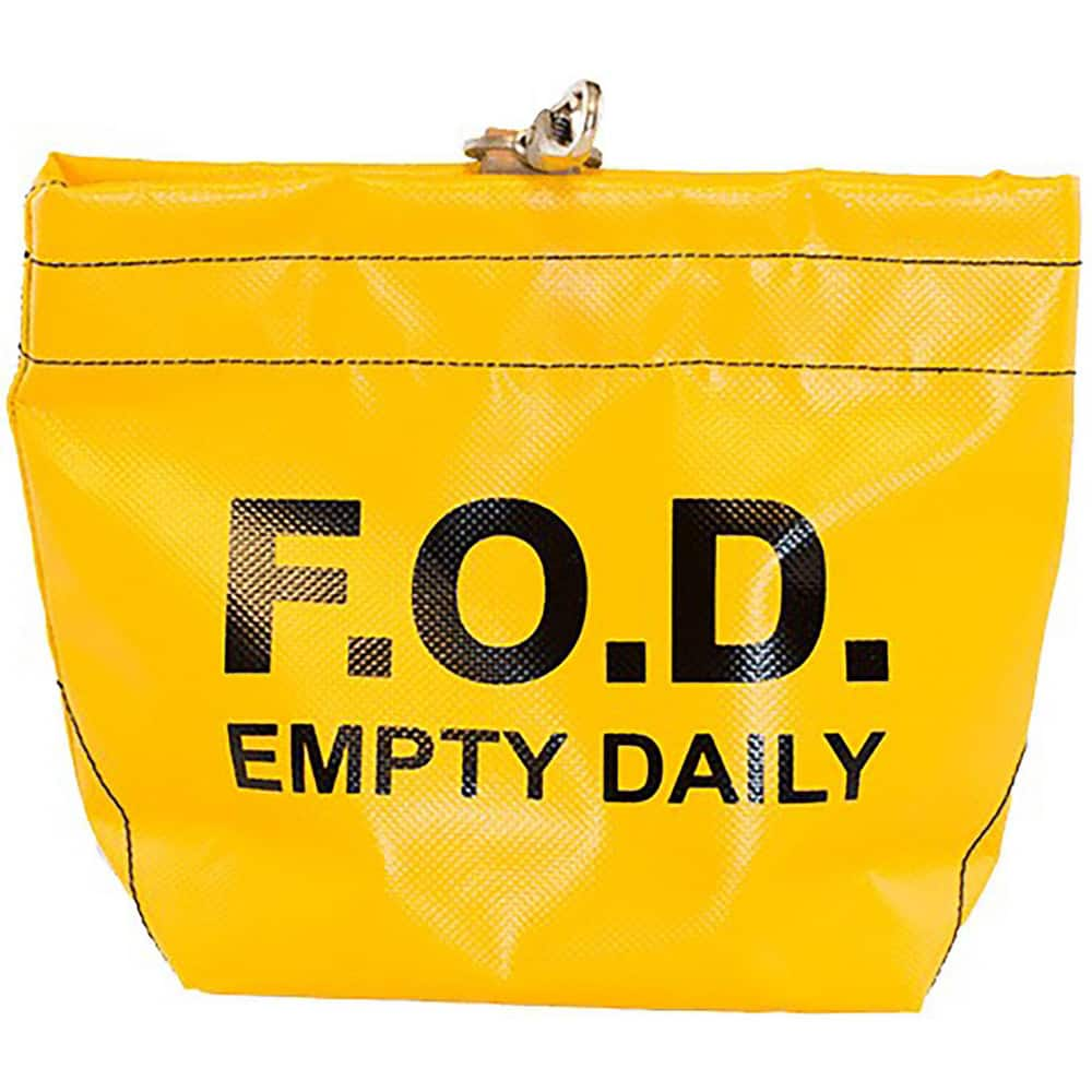 Tool Bags & Tool Totes; Closure Type: Hook & Loop; Material: Vinyl; Overall Width: 10; Overall Depth: 4 in; Overall Height: 8 in; Color: Yellow; Number Of Pockets: 1.000