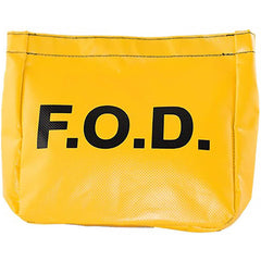 Tool Bags & Tool Totes; Closure Type: Hook & Loop; Material: Vinyl; Overall Width: 9; Overall Depth: 2.5 in; Overall Height: 8.5 in; Color: Yellow; Number Of Pockets: 1.000