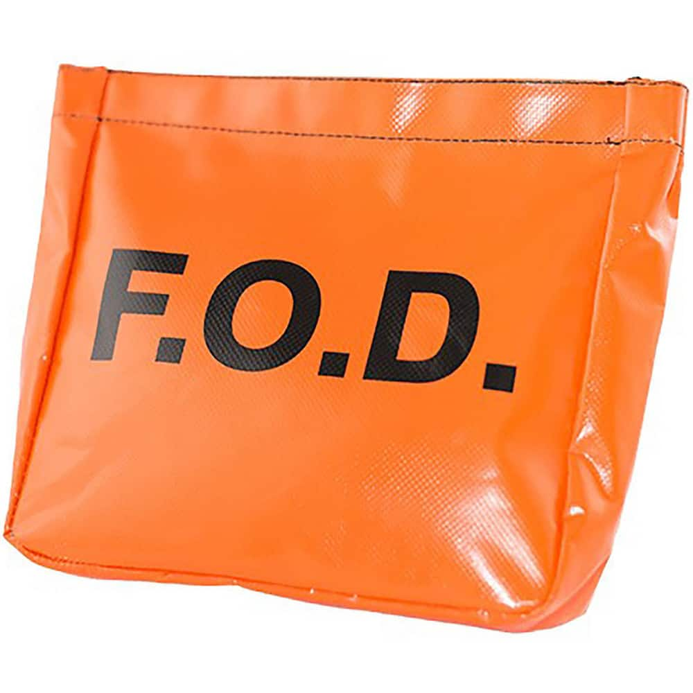 Tool Bags & Tool Totes; Closure Type: Hook & Loop; Material: Vinyl; Overall Width: 9; Overall Depth: 2.5 in; Overall Height: 8.5 in; Color: Orange; Number Of Pockets: 1.000