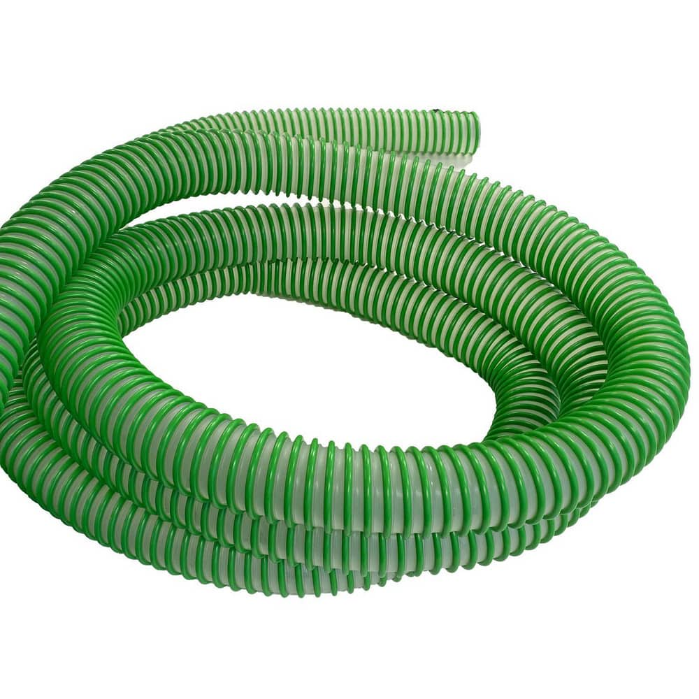 Vacuum Cleaner Attachments & Hose; Hose Diameter: 2 in; Hose Length: 50 ft; Compatible Vacuum Type: Industrial Vacuum; Color: White; Hose Type: Anti-Static; Stretchable; FDA Food Grade; Hose Length (Feet): 50 ft; Color: White; Hose Length (mm): 50 ft; Hos