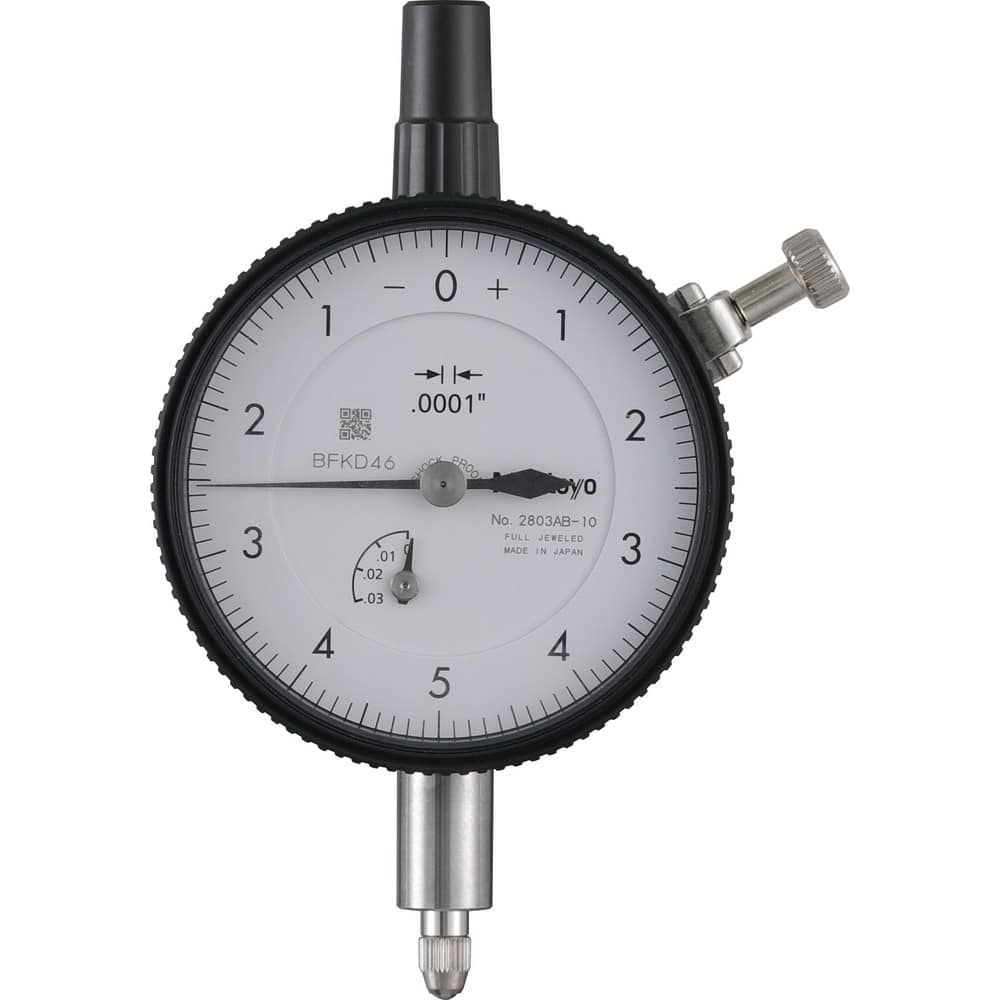 Dial Drop Indicators; Back Type: Flat; Indicator Style: Lever; Bearing Type: Jeweled; Base Mount Type: Clamp-on